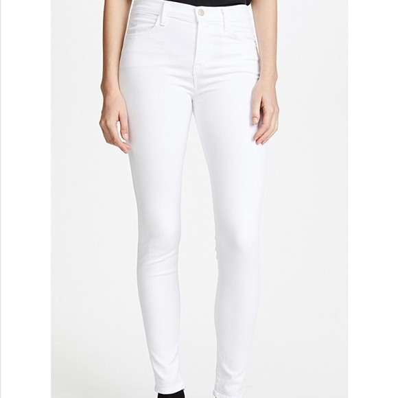 J Brand Pants - J BRAND MARIA HIGH RISE JEANS/JEGGINGS WHITE SZ:28